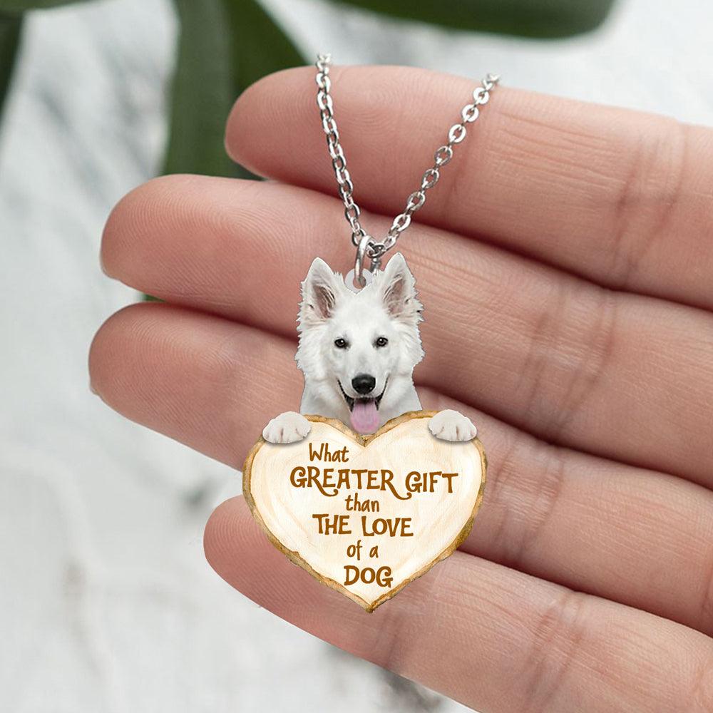 Witte German Shepherd | Great Gift Ketting - Petz Palace