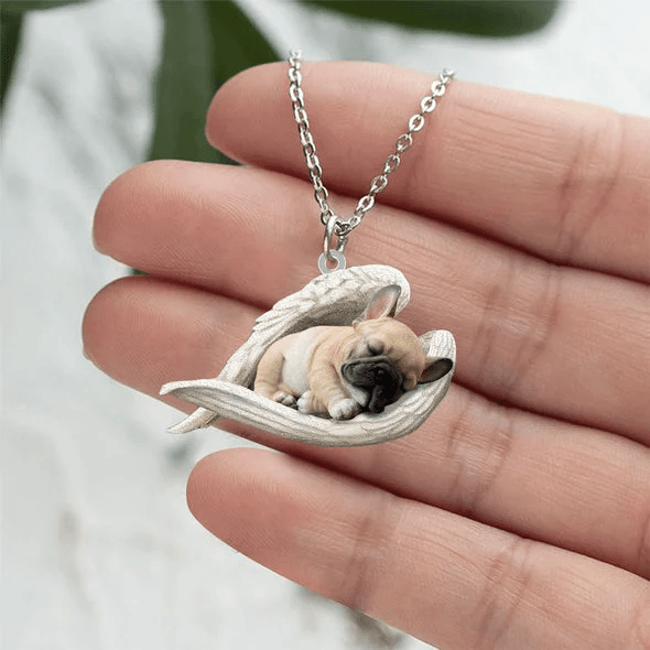 Echte Liefde | Slapende Franse bulldog Ketting - Petz Palace