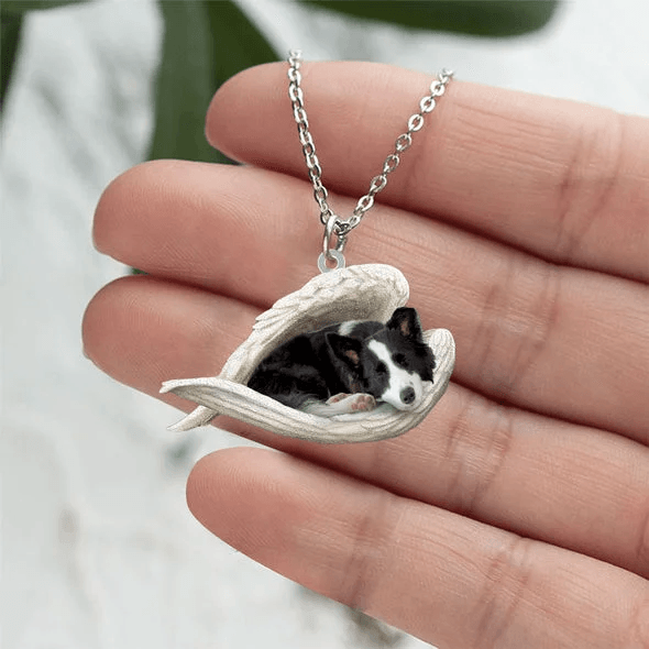 Echte Liefde | Slapende Border Collie Ketting - Petz Palace