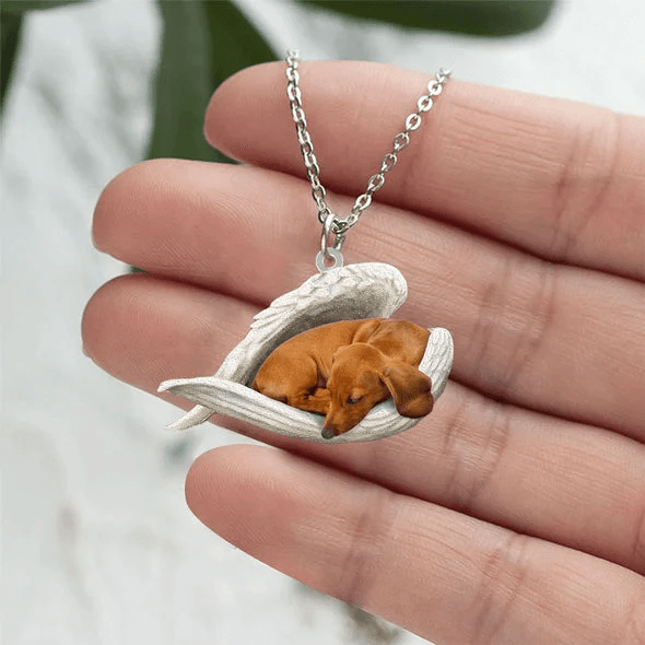 Echte Liefde | Slapende Dachshund Ketting - Petz Palace