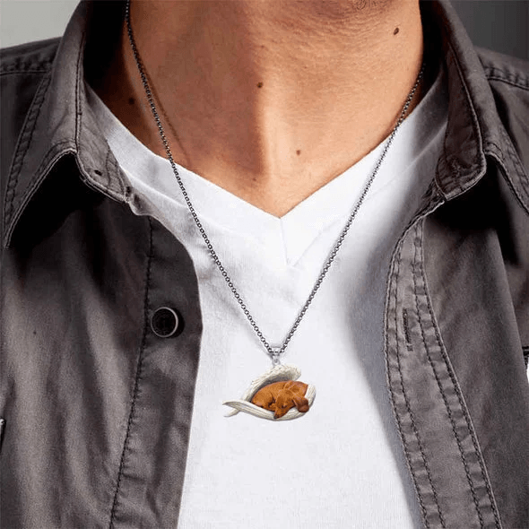 Echte Liefde | Slapende Dachshund Ketting - Petz Palace