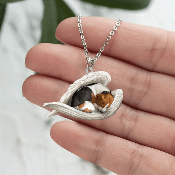 Echte Liefde | Slapende Beagle Ketting - Petz Palace