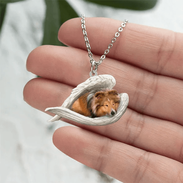 Echte Liefde | Slapende Sheltie Ketting - Petz Palace