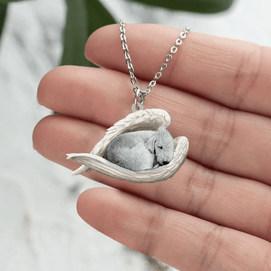 Echte Liefde | Slapende Bedlington Terrier hond Ketting - Petz Palace