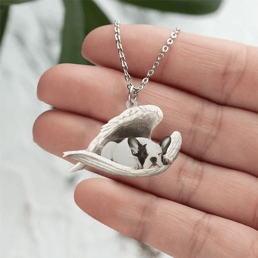 Echte Liefde | Slapende Franse Bulldog hond Ketting - Petz Palace