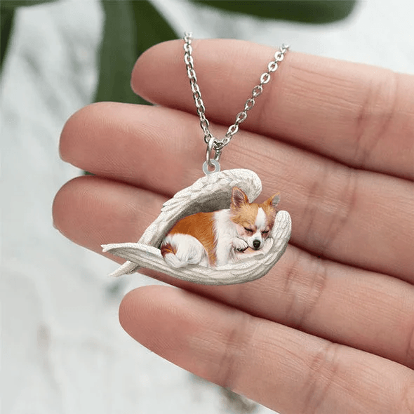 Echte Liefde | Slapende Langharige Chihuahua Ketting - Petz Palace