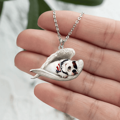 Echte Liefde | Slapende Amerikaanse Bulldog Ketting - Petz Palace