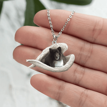 Echte Liefde | Slapende Sheltie Ketting - Petz Palace