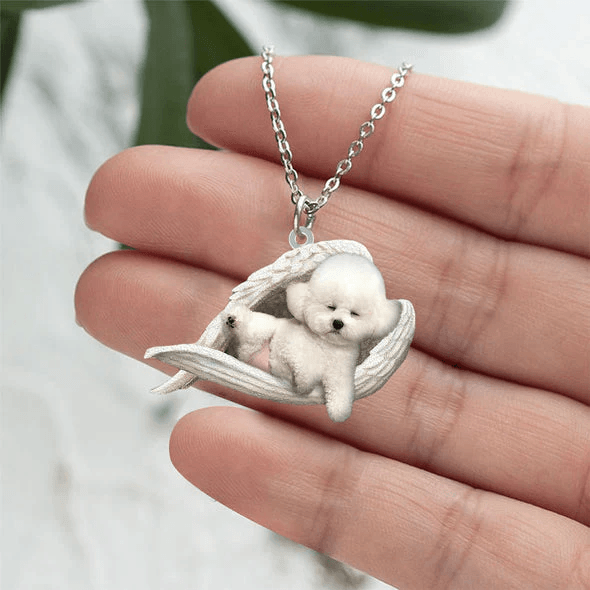 Echte Liefde | Slapende Bichon frise Ketting - Petz Palace