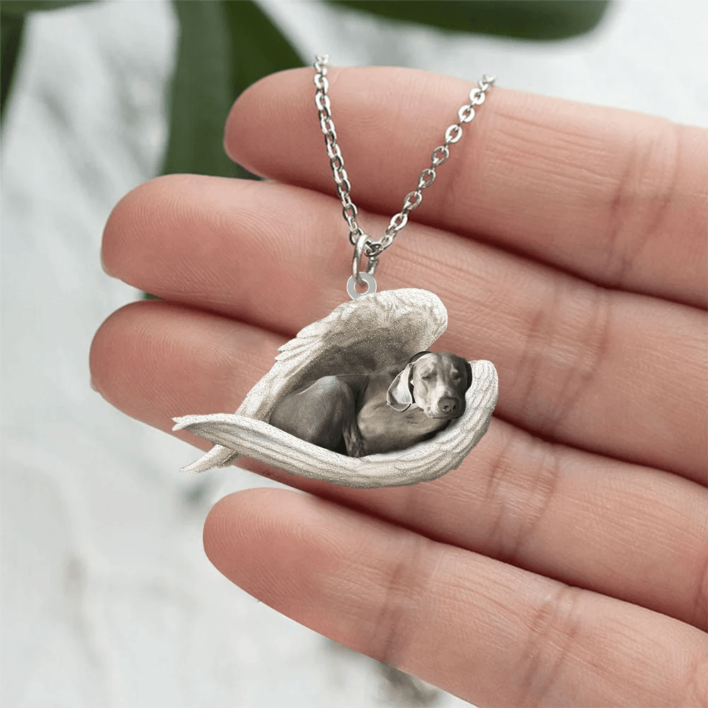 Echte Liefde | Slapende Weimaraner Ketting - Petz Palace