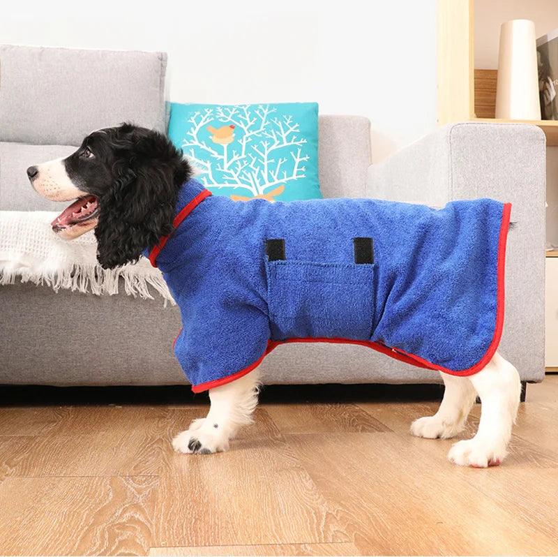 Bart | Hondenbadjas Comfort, Warmte en Stijl voor je Hond - Petz Palace