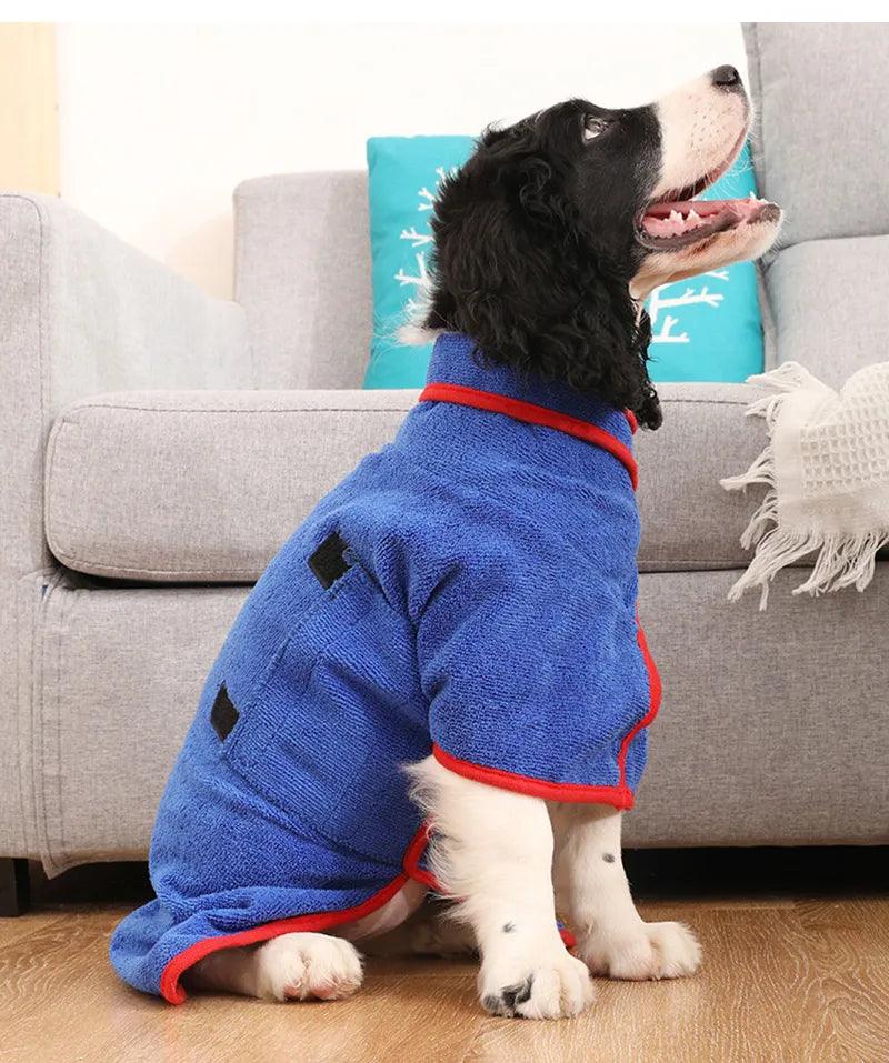 Bart | Hondenbadjas Comfort, Warmte en Stijl voor je Hond - Petz Palace